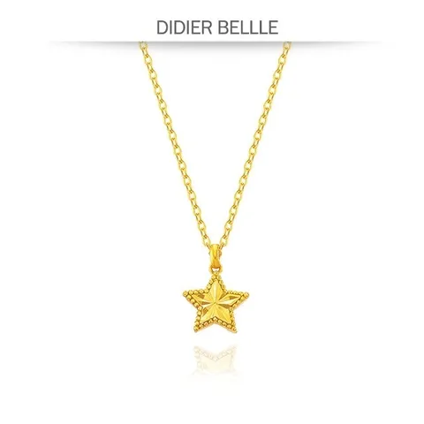 디디에벨라 24k 심플 스타 목걸이3.75g
