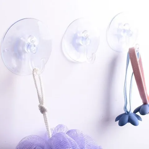 유리큐방후크 욕실 화장실 붙이고떼는 평평한곳 빨판걸이 3cm 100p (WFJ75NL)