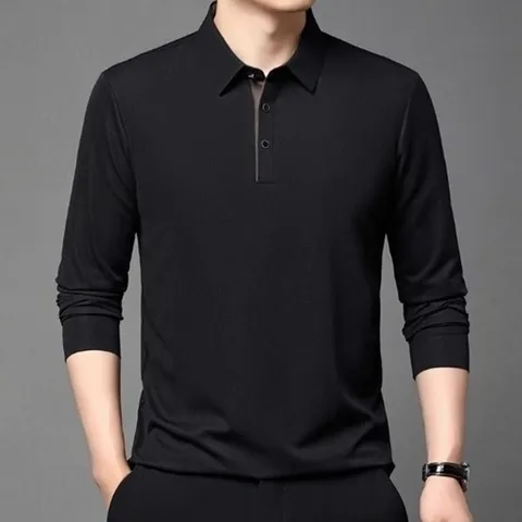 남자카라티 봄 간절기골프 긴팔 카라 티셔츠 긴팔티 (WFHI8B9)