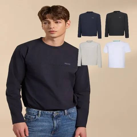 [푸마] 남녀드라이셀 티셔츠 4종세트 (긴팔3+반팔1)