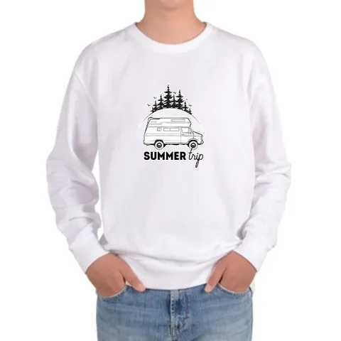 맨투맨 전사이즈 캠핑카 썸머트립 여름여행 디자인 (WFH30ZE)