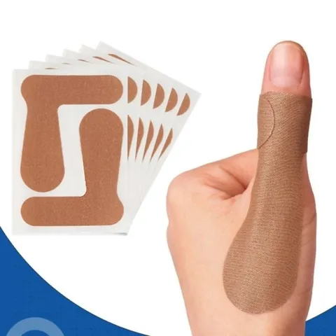1매(2개입) L자형 관절 테이핑 밴드 손가락 발가락 테 (WC58DA0)