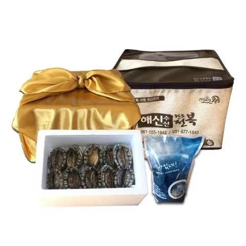 제철진미 완도 활전복 세트 6호 (16미 10마리 630g)