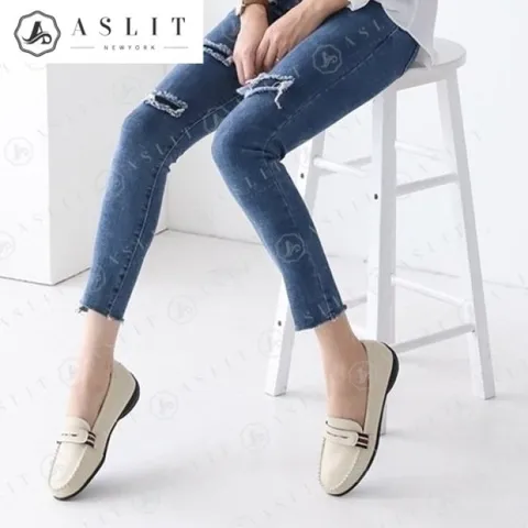 [애슬릿] 데일리 발 편한 캐주얼 플랫 페니 로퍼