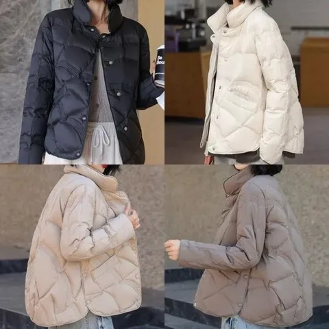 [깨비몰] 여성 경량 패딩 점퍼 오리털 숏패딩 코트