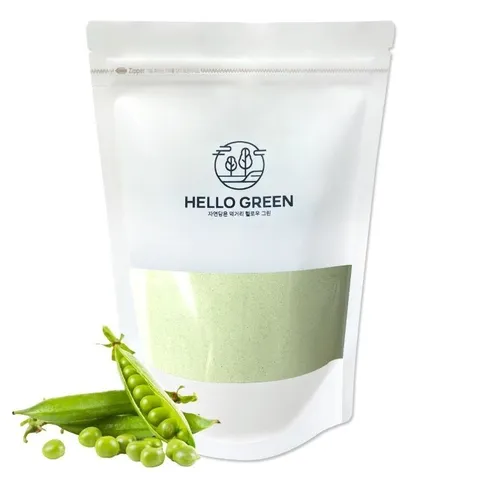 헬로우그린 완두콩 단백질 분말 600g(팩) (WFH2YHG)