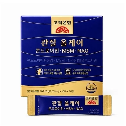 고러은단 관절 올케어 콘드로이친 MSM NAG 30포 x 1박스