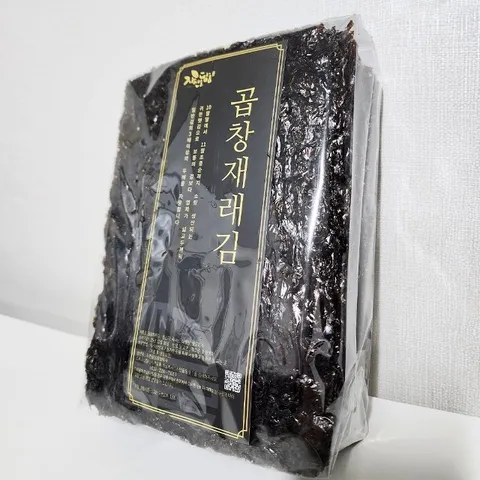 고소한 햇 곱창김 특품 50매