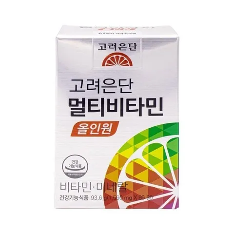 [고려은단] 고려은단 멀티비타민 올인원 1560mg x 60정 1통