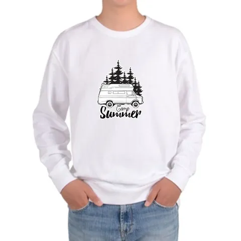 맨투맨 전사이즈 여름캠프 차박생활 캠핑 디자인 (WFH30ZO)