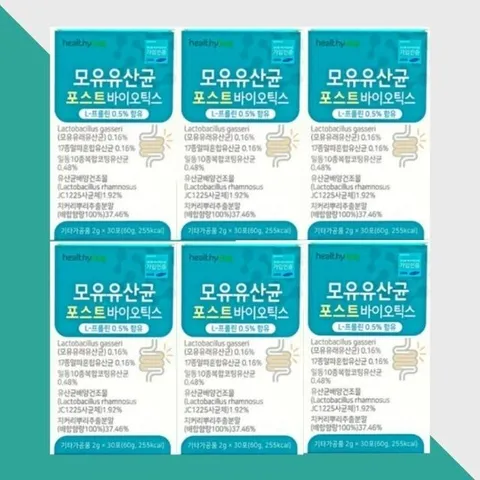 헬씨허그 모유유산균 BNR17 비엔알17 락토바실러스 30포 (6박스)