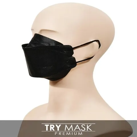 입체 블랙 KF94 마스크 대형 개인 보호 1매 (WFJGEB1)