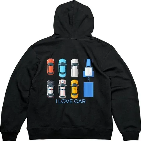 후드집업 뒷면 자동차 렌터카그림 다양한색상 전사이즈 (WFKKD5Q)