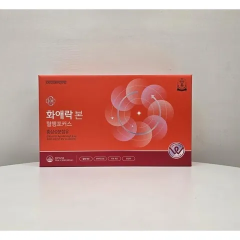[정관장]  화애락 본 혈행포커스 70ml x 30포  / 여성 건강기능식품