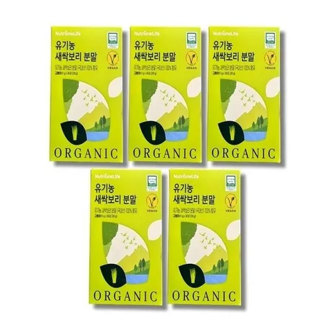 [보리담다] 뉴트리원 새싹보리 분말 가루 스틱 11g x 30포 5박스