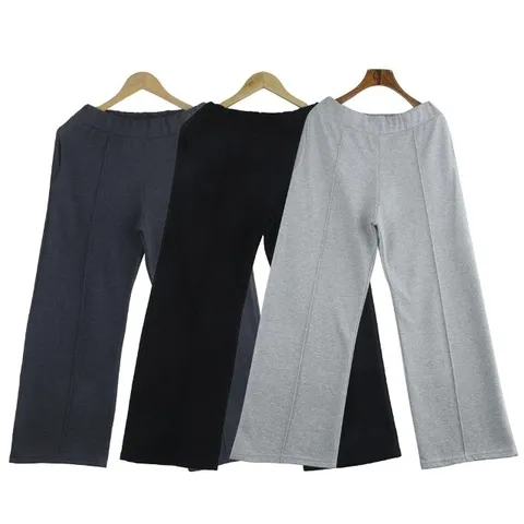 체디엔 핀탁 통바지 와이드 팬츠 여름 여자 조거