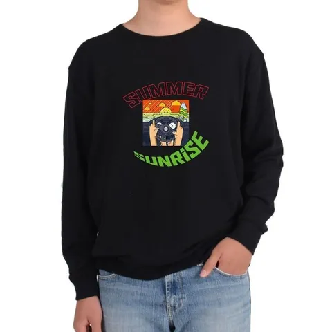 맨투맨 여름일출 SUMMER 여름바다 여름휴가그림 다양한 사이즈 (WFJCZZ3)