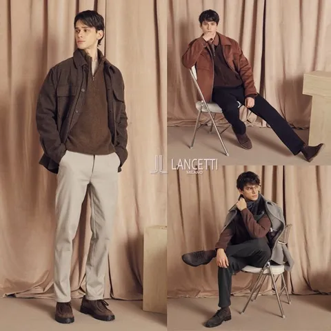 란체티 25FW 웜기모 면팬츠 3종