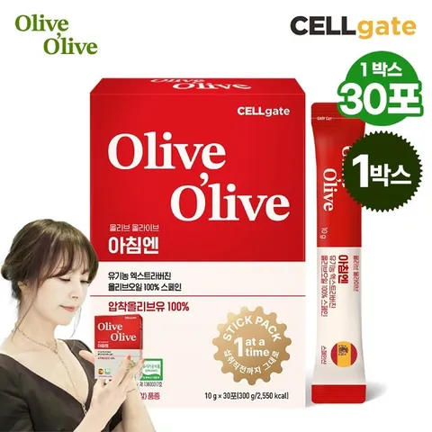 올리브 올라이브 아침엔 유기농 올리브오일 (스페인) 1박스