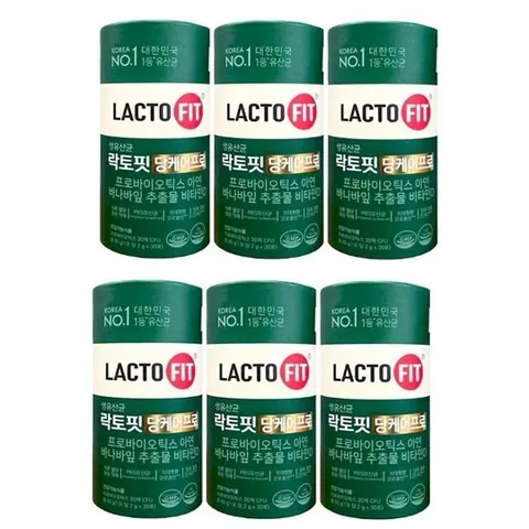 [종근당 락토핏] 락토핏 당케어 프로 6박스(6개월분)당일발송