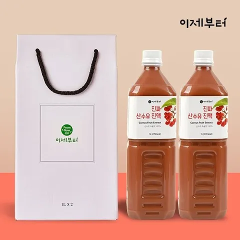 이제부터 설탕없는 진짜 산수유 진액 1L x 2병