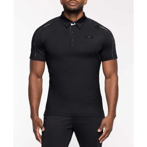 PXG 남성 골프웨어 셔츠 여름 반팔 UV자외선차단 기능성 4방향신축성 골프 라운딩웨어 MF23ATP1