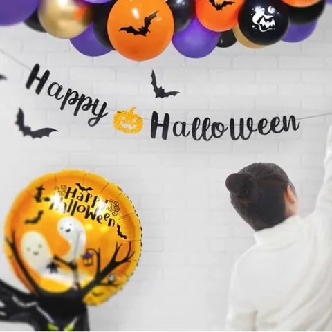 할로윈 생일파티 풍선 장식세트 장식 컬러풀 팝니다 (WFKN15W)