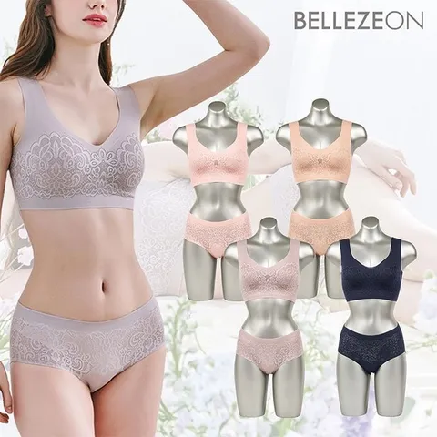 [초특가]벨레즈온 서라운드 프로럴 메쉬 브라팬티 8종