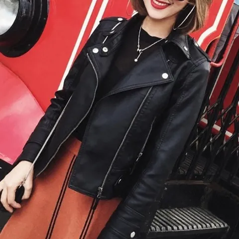 30성 봄 코디 여성의류 가을 신상 여성 점퍼 바이크 (WFJPP0E)