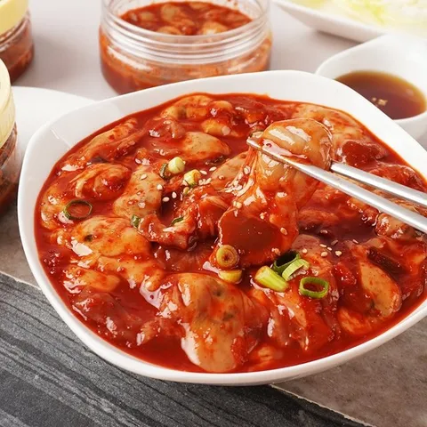 청아찬 간월도식 국내산 어리굴젓 100gX4통