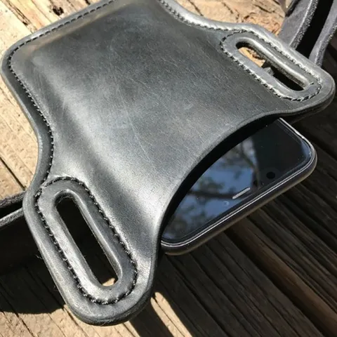 카우보이 가죽 휴대폰 벨트 케이스 DD-109 (WFIVEW6)