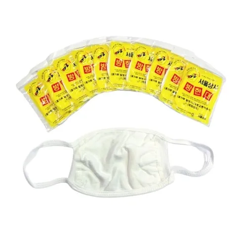 면마스크 10장 방한대 데일리 흰색 패션 추천 일반 천 (WFGGT73)