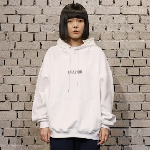 기본그라픽 기모 W후드티