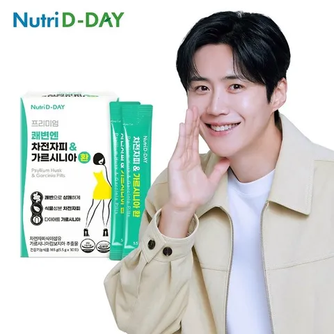 뉴트리디데이 프리미엄 쾌변엔 차전자피가르시니아 환 30포