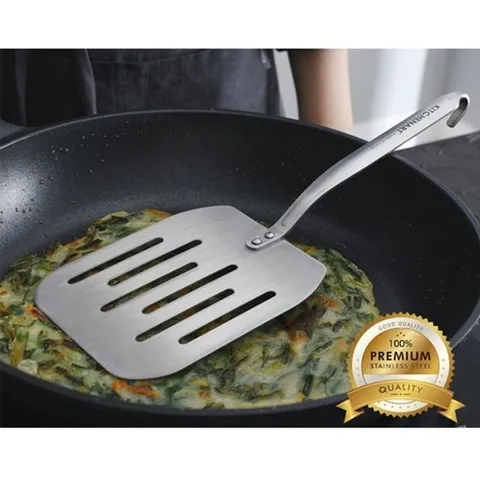 스텐레스 조리용 뒤집개 스파츌라 지지대 31.5cm 주방 도구 (WFK0HQI)