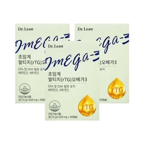 닥터린 초임계 알티지 오메가3 1025mg 30캡슐 3개/mjc