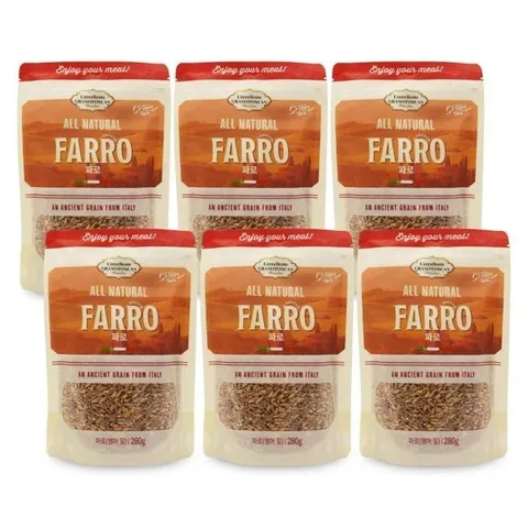 그레인온 파로(엠머 밀) 고대곡물 280g 6팩