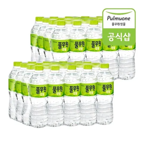 [풀무원샘물] 생수 500ml x 40병