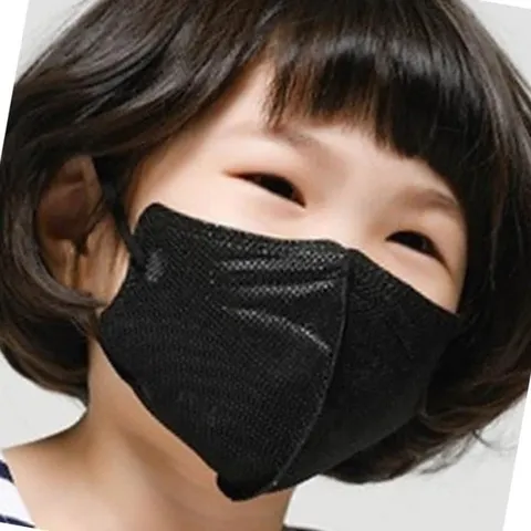 블랙 마스크 새부리형 소형 비말 방지 호흡기능 입장 (WFJEKEU)