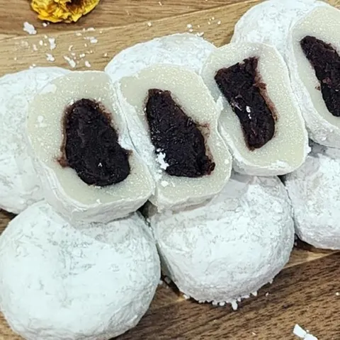 30년전통 단팥 찹쌀떡 20개 1.2kg 왕찹쌀떡 찹쌀 모찌 떡 찹쌀 팥떡 옛날찹쌀떡 수제찹쌀떡 팥앙금떡