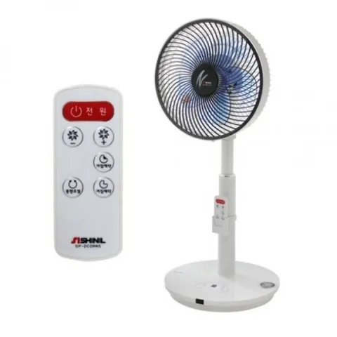 신일 리모컨 선풍기 DC모터 전자식 22cm SIF-DC09WS