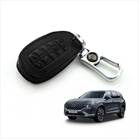 D24 싼타페TM호환 5버튼 스마트키 케이스 12 (WFIDL3X)