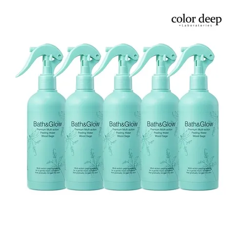 컬러딥 배쓰앤글로우 필링워터 우드세이지 5통