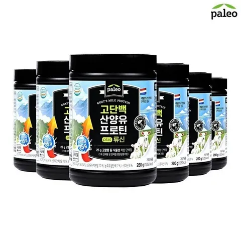 팔레오 고단백 산양유 프로틴 plus 류신 (총 6통)
