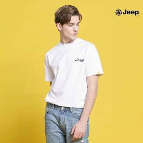 지프 남성 시그니처 캐주얼 반팔 2종 택1