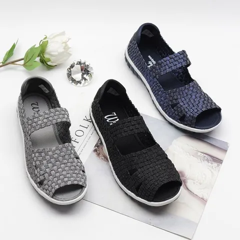 라파파 오픈토 컴포트 경량 우븐 운동화 K02