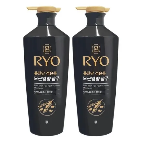 려 홍진단 검은콩 모근영양 샴푸 820ml x2