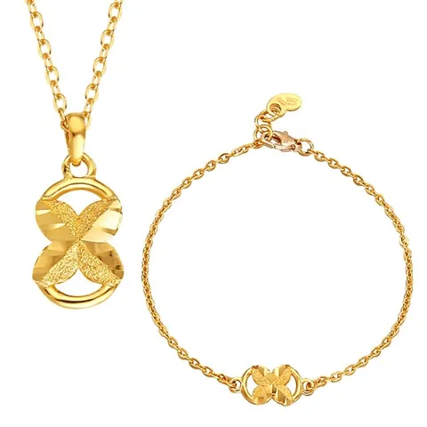 [골드퀸즈] 순금 클로이 주얼리 3.75g(목걸이or팔찌)