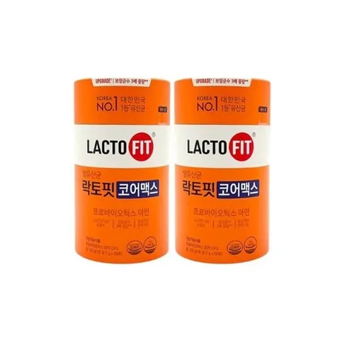 종근당건강 락토핏 5X 생유산균 코어맥스 2g 60포 2개