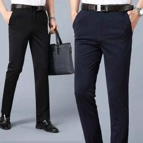 여름 남자 추천 정장바지 스판 꾸안꾸 구김없는 일자 (WFHWSM4)